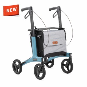Rollz Flow aluminum walker with seat